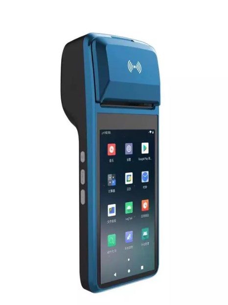 Мобільна каса “Afina” 2-в-1. POS-термінал на Android 11 + принтер чеків. Робота на акумуляторі до 12 годин