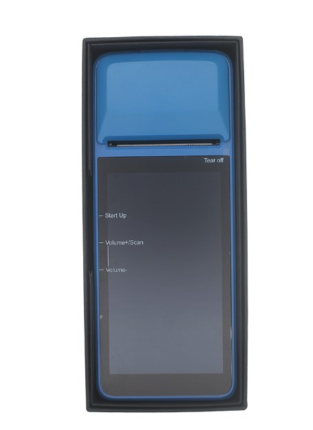 Мобільна каса “Afina” 2-в-1. POS-термінал на Android 11 + принтер чеків. Робота на акумуляторі до 12 годин