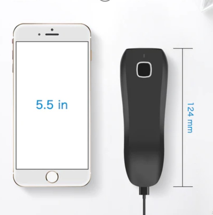 Бездротовий 1D сканер штрих-кодів Netum C740