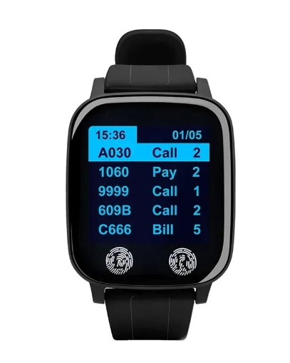 Пейджер-годинник для офіціанта Calver