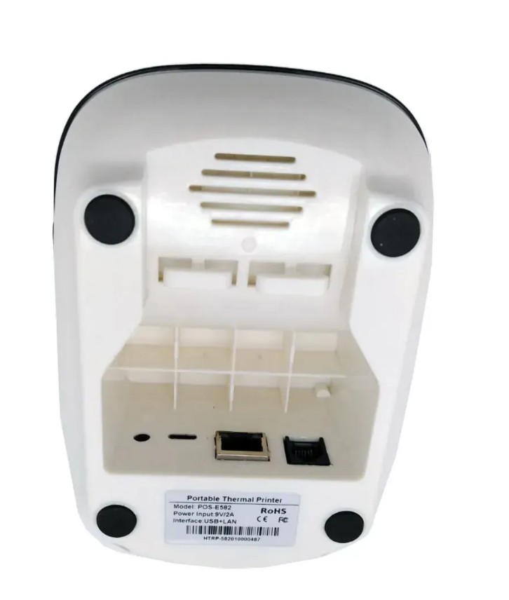 E582R - стильний компактний чековий принтер на 58 мм USB+LAN