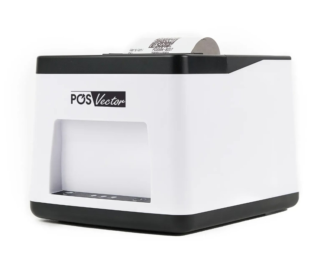 Принтер чеків 58 мм з автообрізкою (USB, Bluetooth). Термопринтер для мобільного друку з планшета