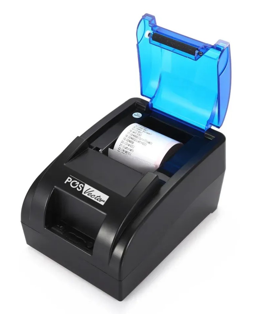 Бюджетний принтер чеків чекодрук на 58 мм (USB)