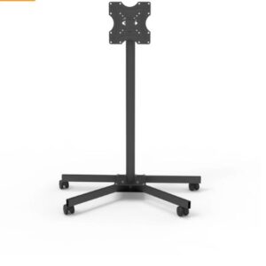 Мобільна стійка для телевізора, на колесах, з кронштейном