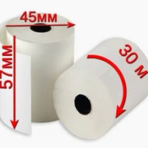Чекова (касова) термострічка 57мм х 30м