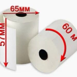 Чекова (касова) термострічка 57мм х 60м