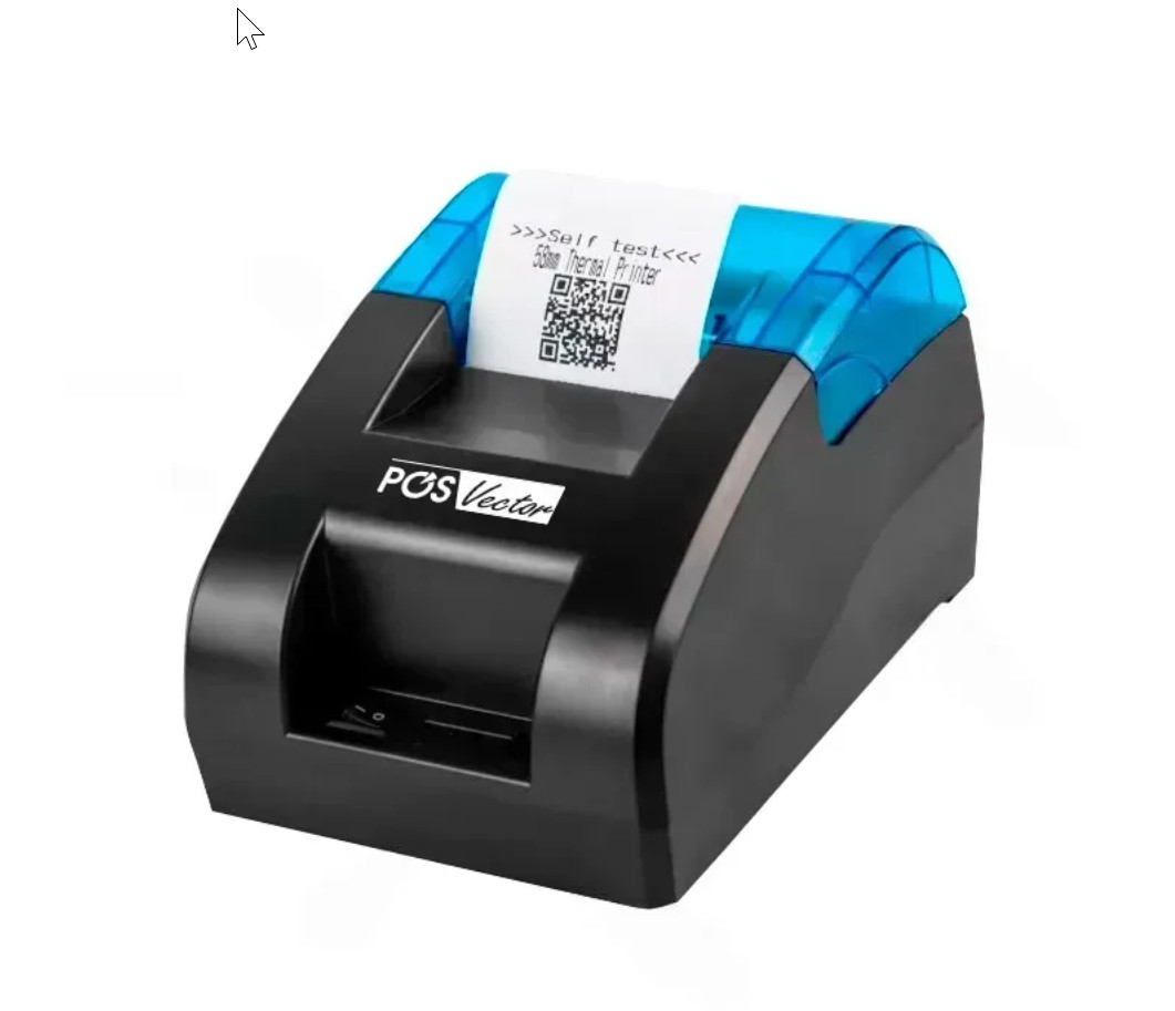 Бюджетний принтер чеків чекодрук на 58 мм (USB)