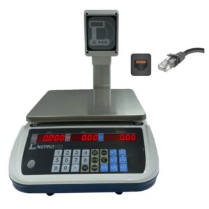 Торгові ваги ВТД-РД до 15кг з Ethernet-портом (тм. Днепровес)