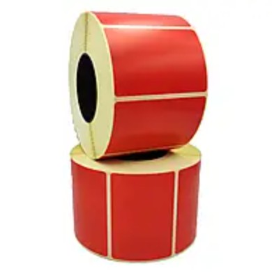 Термоетикетка 58*40 Eco (700) Червона