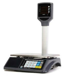 Ваги торгові VP RS232  до 15 кг. зі стійкою покупця (тм. Вагар)