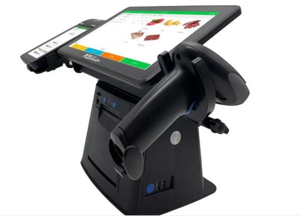 Комплексна каса SHIVA POS Windows 5-в-1. POS-термінал + вбудований принтер чеків + сканер штрихкодів + тримач + ПЗ