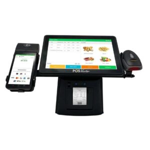 Комплексна каса SHIVA POS Windows 5-в-1. POS-термінал + вбудований принтер чеків + сканер штрихкодів + тримач + ПЗ